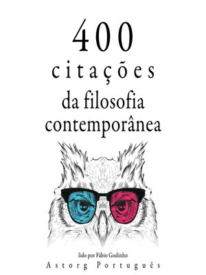 cover image of 400 citações da filosofia contemporânea
